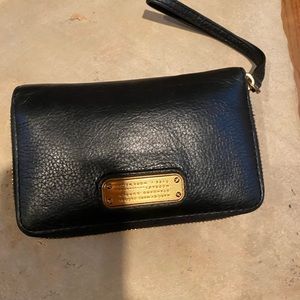 Marc Jacob black leather wallet